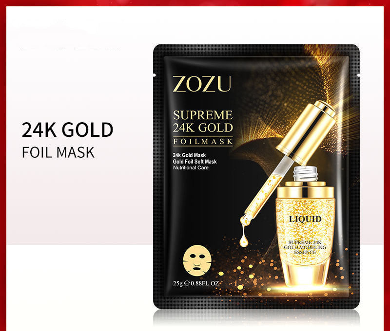 Gold Leaf Mask Gold Face Mask Moisturizing Hydrating Mask